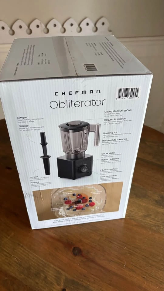 BNIB Chefman Obliterator Professional Blender w/ Auto Blend - photo 3
