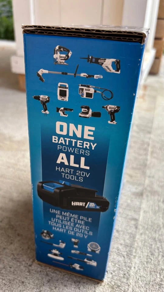 BRAND NEW HART 20-Volt Cordless 1/4 inch Impact Driver Drill - photo 3