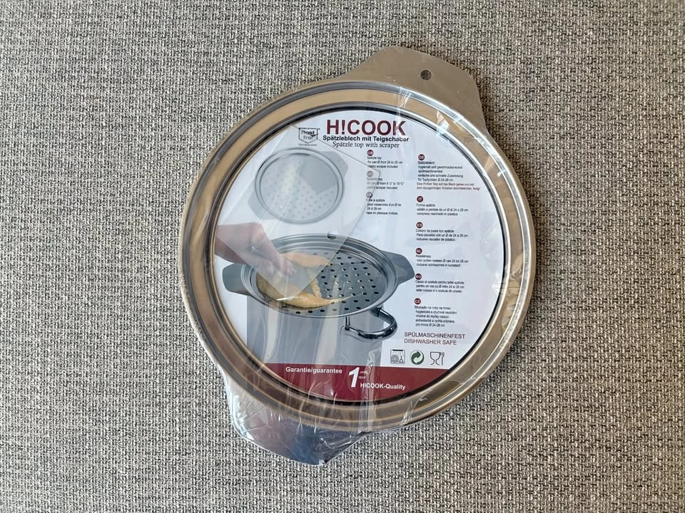 Stainless Steel Spaetzle Maker Lid