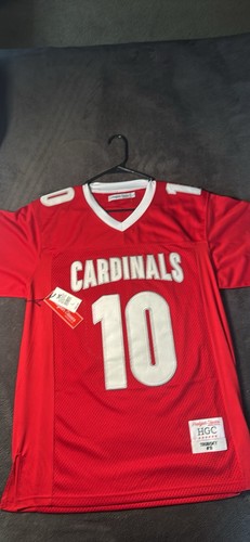 Headgear Classics Cardinals Trubisky #10 Red Football Jersey Siz - photo 2