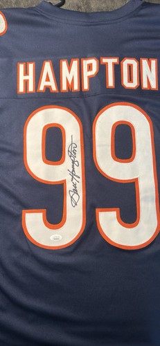 Dan Hampton 1985 Chicago Bears Autographed Jersey #99 JSA