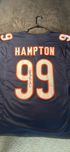 Dan Hampton 1985 Chicago Bears Autographed Jersey #99 JSA - photo 2