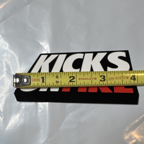 KICKS ON FIRE Collectible Pinback Badge Limited Edition - photo 3