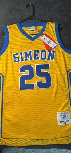 Headgear Classics Simeon Derrick Rose #25 Basketball Jersey M - photo 2