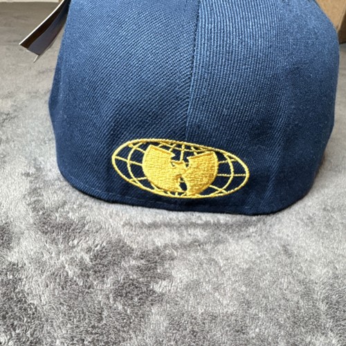 Headgear Classics Wu-Tang Clan CREAM TEAM Fitted Hat Size 8 Navy - photo 2