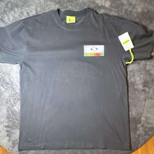 Supervsn Vibrate Higher Men's Black Graphic Print T-Shirt L - photo 3