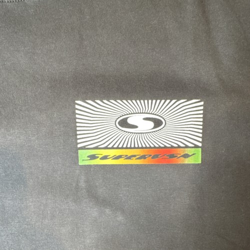 Supervsn Vibrate Higher Men's Black Graphic Print T-Shirt L - photo 4
