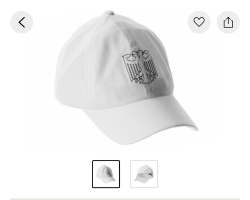 Kanye West VULTURES Korea Exclusive Hat White