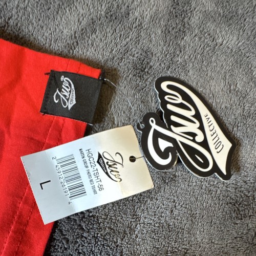 JSW Collective Martin Red Graphic Print Men's Cotton Knit Tee L - photo 3
