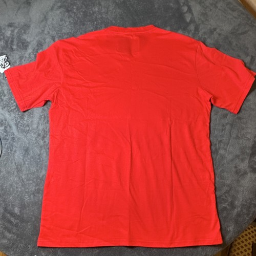 JSW Collective Martin Red Graphic Print Men's Cotton Knit Tee L - photo 5