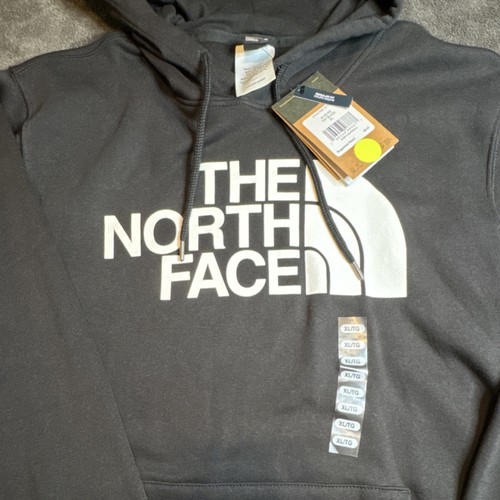 The North Face Graphic Logo Hooded Fleece Pullover Sweatshirt Bl