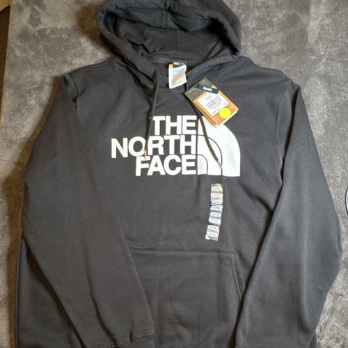The North Face Graphic Logo Hooded Fleece Pullover Sweatshirt Bl - photo 2