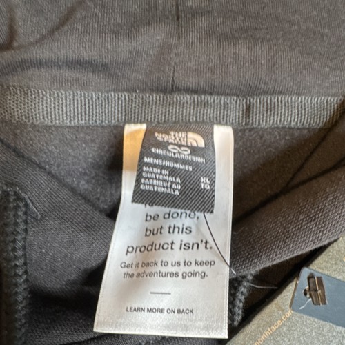 The North Face Graphic Logo Hooded Fleece Pullover Sweatshirt Bl - photo 4