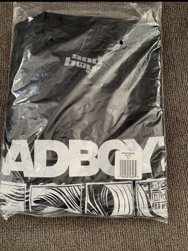 Sadboyz Men's Black Graphic Comic Print T-Shirt XL - photo 2