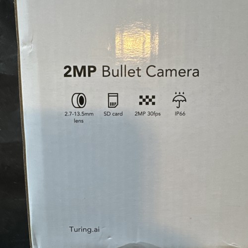 Turing 2MP Bullet IP Security Camera White TI-NV8B2VSL - photo 3