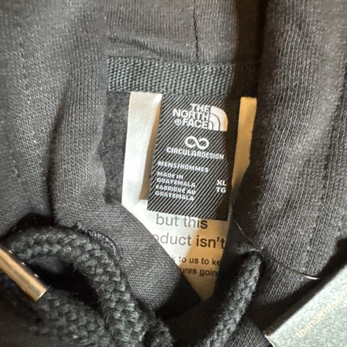 The North Face Graphic Logo Hooded Fleece Pullover Sweatshirt Bl - photo 3