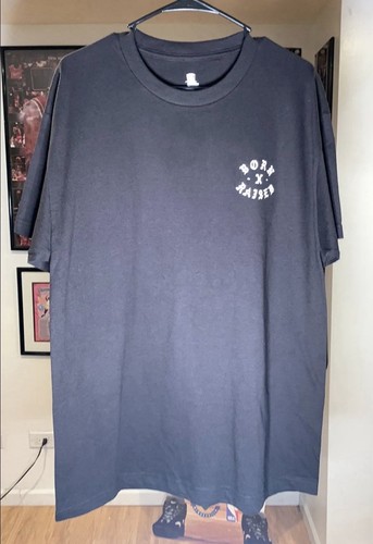 Born X Raised On The Turf Men's Black Graphic Print Cotton T-Shi - photo 2