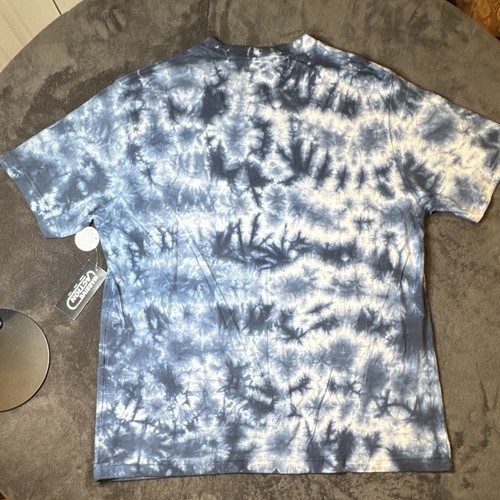 Lonely Hearts Club Men's XL Blue Tie-Dye Devil T-Shirt - photo 5