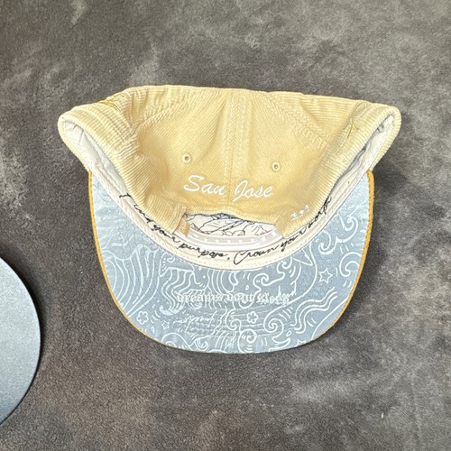 Dvniel Luu San Jose Beige/Gold Snapback Hat - photo 3