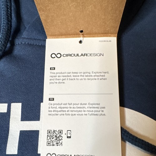 The North Face Circular Design Graphic Hooded Fleece Pullover Bl - photo 4