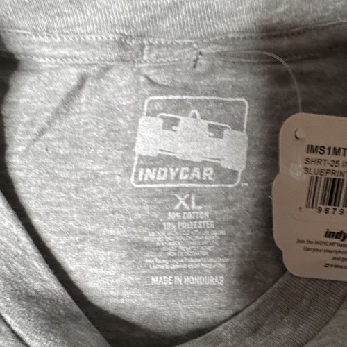 INDYCAR Indy 500 109th Running 2025 Blueprint T-Shirt XL - photo 5