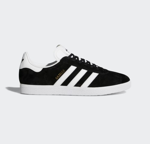 adidas Gazelle Black/White Suede Men's Sneaker Size 12