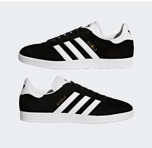 adidas Gazelle Black/White Suede Men's Sneaker Size 12 - photo 4