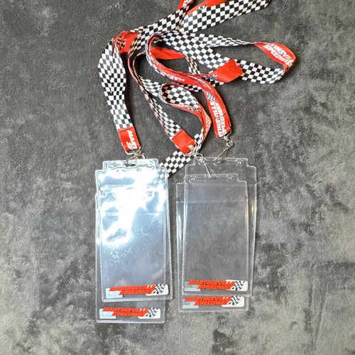 NASCAR Martinsville Speedway Credential Holder Lanyards Lot of 4