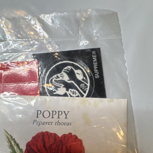 Supreme Poppy Papaver Rhoeas Floral Design Skateboard Sticker - photo 3