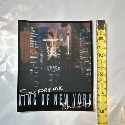Supreme King Of New York Cityscape Design Skateboard Sticker - photo 2