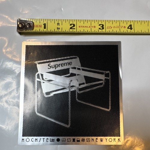 Supreme Chair Sticker HÖCHSTE NEW YORK Single 3in x 3in