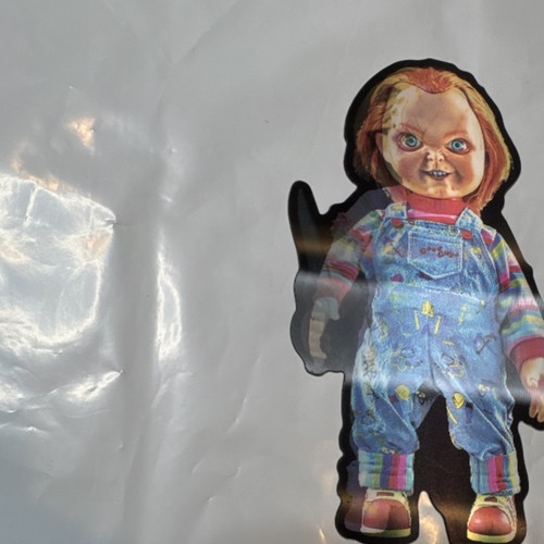 Chucky 3D Horror Vinyl Decal Multicolor Man 6x4in - photo 2