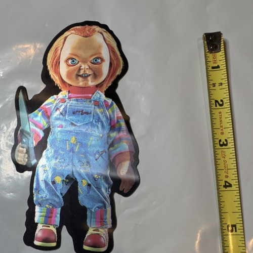Chucky 3D Horror Vinyl Decal Multicolor Man 6x4in - photo 3