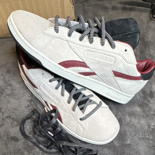 Reebok Social Status Size 11.5 Dapper Court Moon White/Merlot - photo 4
