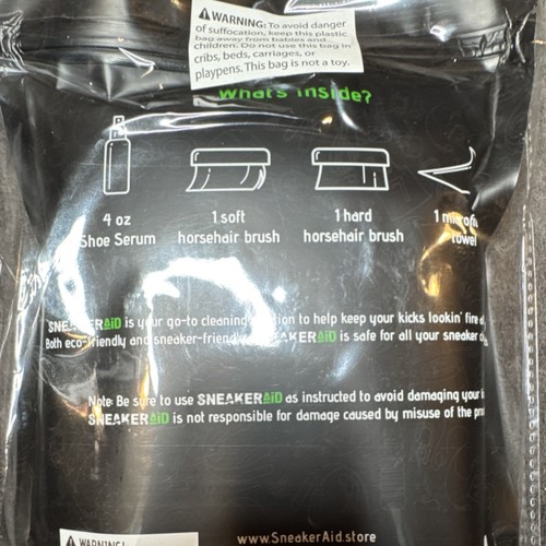 Sneaker Aid 4 Piece Starter Kit Shoe Care Set - photo 3