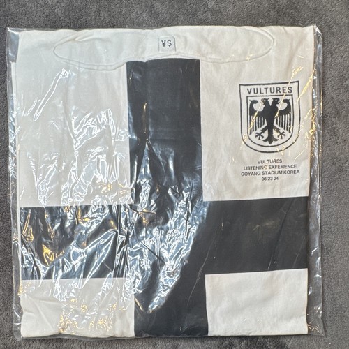 Kanye West VULTURES Korea Exclusive T-Shirt White Size 2 Medium - photo 3