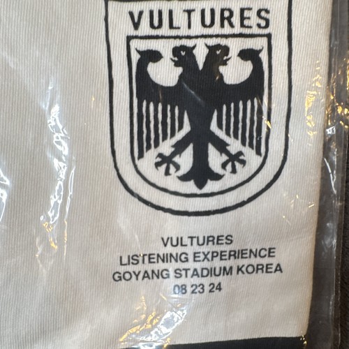 Kanye West VULTURES Korea Exclusive T-Shirt White Size 2 Medium - photo 5