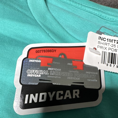INDYCAR Chevrolet Detroit Grand Prix Teal T-Shirt XL - photo 5