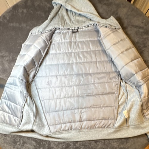 Switch Solid Hooded Fleece Full Zip Hoodie Gray XL - photo 4