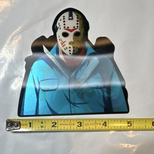 Jason Friday the 13th 3D Horror Movie Character Stickers Decals - photo 4