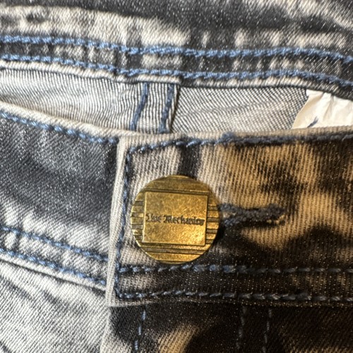 Live Mechanics Sample Tag 1 of 1 Gray Acid Wash Distressed Jean - photo 5