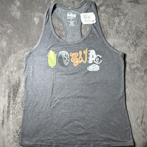 INDYCAR Iowa IndyCar Race Weekend Tank Top Gray XL