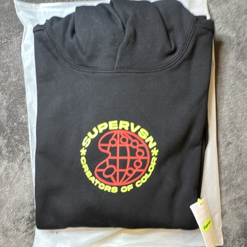 Supervsn Creators of Color Graphic Logo Hoodie - Black Large - photo 4