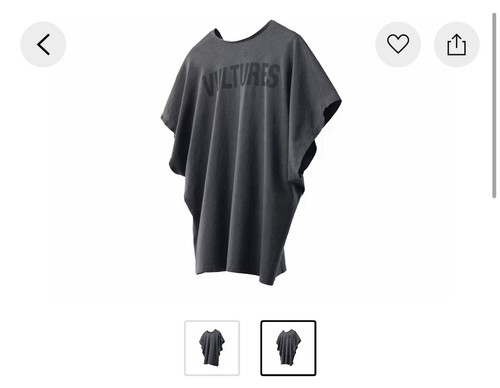 Kanye West VULTURES Korea Exclusive II T-Shirt Size 3 Large - photo 2