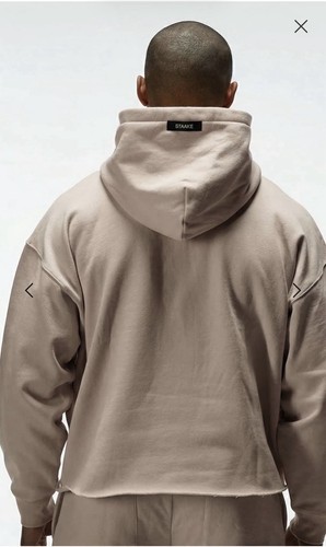 Ananke Hooded Fleece Pullover Sweatshirt Mojave Sand Cream XL - photo 3