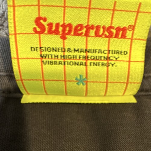 Supervsn Men's Black Graphic Logo Crew Neck T-Shirt Size L - photo 5