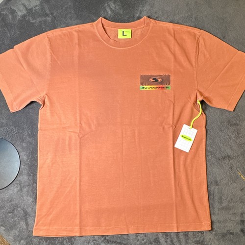 Superusn Vibrate Higher Men's L Orange Double-Sided Graphic Logo - photo 3