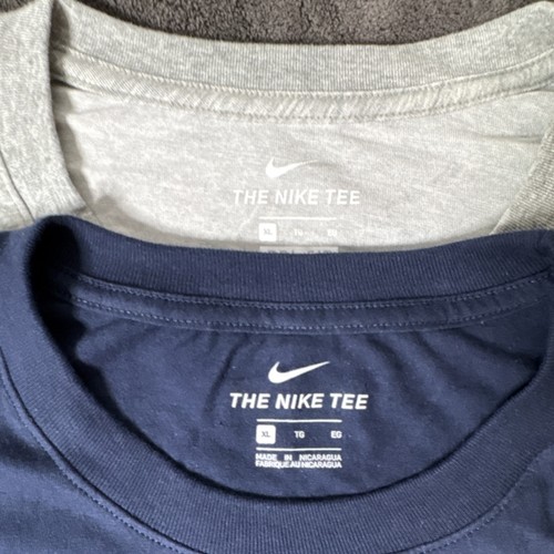 Nike Men's XL 2-Pack Long Sleeve T-Shirts (Navy/Gray) - photo 2