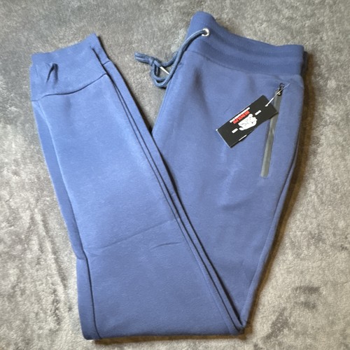 Rudolph Men's Blue XL Jogger Sweatpants Drawstring Waist Pockets