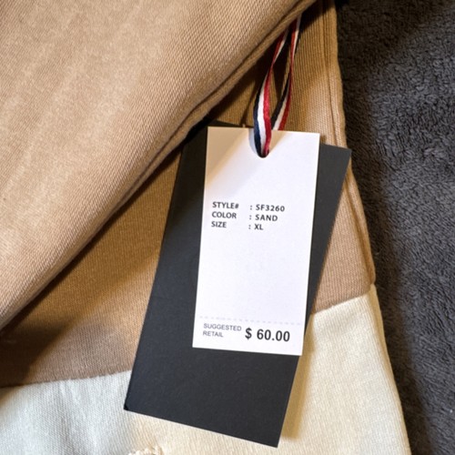 Switch Colorblock Hooded Fleece Full Zip Hoodie Beige/Ivory XL - photo 2
